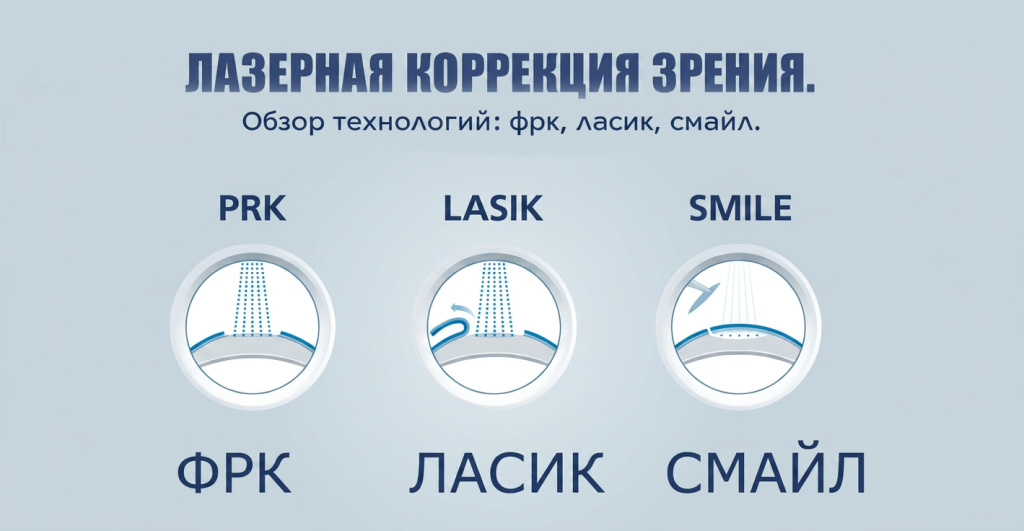 ФРК, LASIK и ReLEx® SMILE